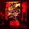 3D LED Lamp Anime Black Clover Night Light Asta Figure RGB Colorful Bedside Lamp for Kids - Anime Lamps Shop