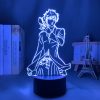 3d Lamp Anime Bleach Ichigo Kurosaki for Bedroom Decor Nightlight Cool Birthday Gift Acrylic Led Night - Anime Lamps Shop