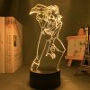 3d Light Anime Bleach Yoruichi Shihouin for Home Decoration Nightlight Cool Birthday Gift Acrylic Led Night 1 - Anime Lamps Shop