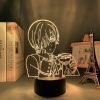 Acrylic 3d Lamp Anime Black Butler for Bedroom Decor Night Light Kids Birthday Gift Room Desk 2 - Anime Lamps Shop