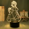 Anime 3d Lamp Bleach Yoruichi Shihouin for Bedroom Decor Nightlight Cool Birthday Gift Acrylic Led Night 1 - Anime Lamps Shop