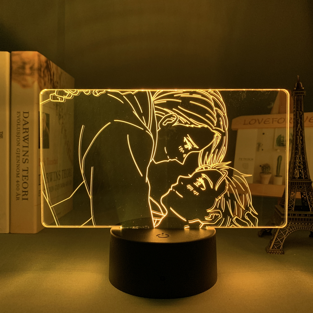 Anime 3d Light Yuri on Ice for Bedroom Decoration Led Night Light Birthday Gift Room Decor 2 - Anime Lamps Shop