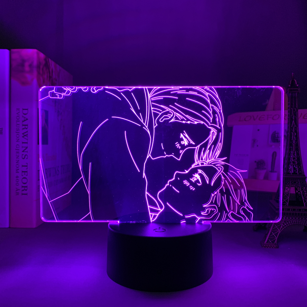 Anime 3d Light Yuri on Ice for Bedroom Decoration Led Night Light Birthday Gift Room Decor - Anime Lamps Shop