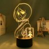 Anime Bleach Rukia Kuchiki Led Night Light for Kids Bedroom Decoration Nightlight Birthday Gift Manga Bleach 2 - Anime Lamps Shop