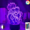 Anime Fairy Tail Natsu Dragneel and Erza Scarlet Hug Night Light Led Touch Sensor Nightlight for - Anime Lamps Shop