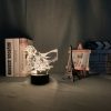 Anime Gurren Lagann Kamina Led Night Light for Bedroom Decor Birthday Gift Night Lamp Kamina Light 3 - Anime Lamps Shop