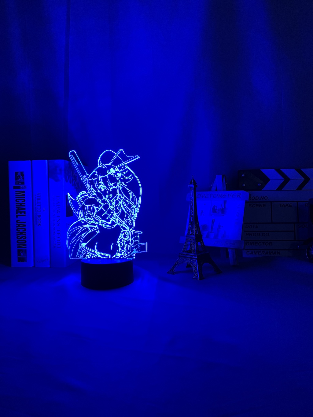 Anime Gurren Lagann Yoko Led Night Light for Bedroom Decor Birthday Gift Night Lamp Yoko Littner 3 - Anime Lamps Shop