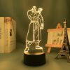 Anime Led Light Fullmetal Alchemist Alex Louis Armstrong for Bedroom Decor Brithday Gift Manga 3d Lamp - Anime Lamps Shop