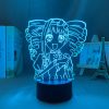 Anime Led Lights Black Butler Elizabeth Ethel Cordelia Midford Figure for Room Decor Night Light Gift 3 - Anime Lamps Shop