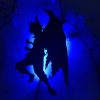 Anime Silhouette Light Fairy Tail Natsu Wall Lamp for Living Room Decoration Bedroom Decor Light Manga 1 - Anime Lamps Shop
