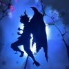 Anime Silhouette Light Fairy Tail Natsu Wall Lamp for Living Room Decoration Bedroom Decor Light Manga 5 - Anime Lamps Shop