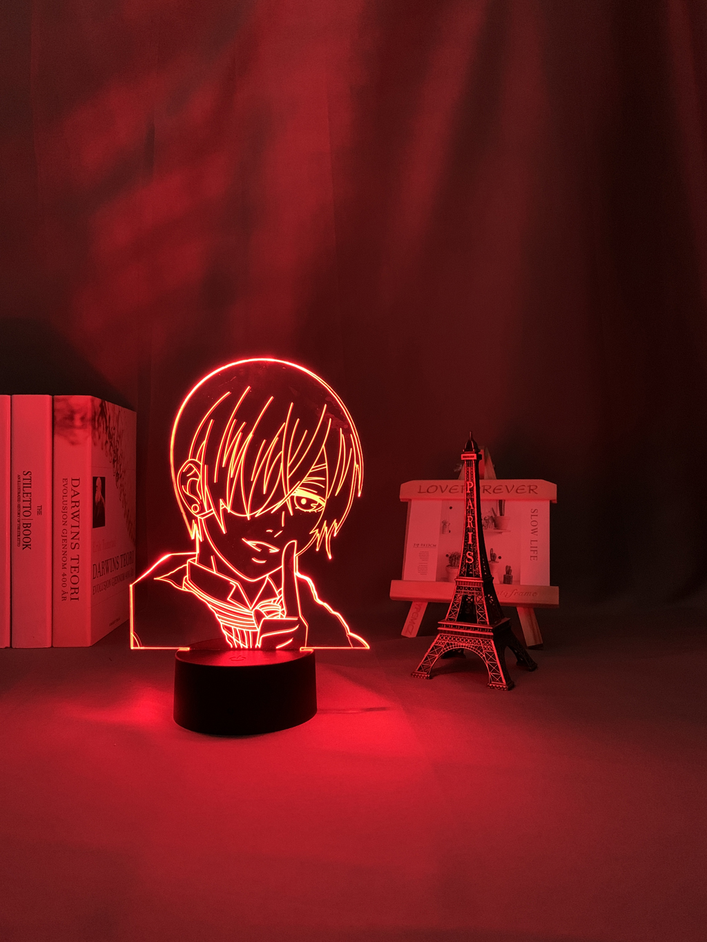 Black Butler Led Night Light for Kids Bedroom Decor Nightlight Birthday Gift Anime Gadget Room Table 3 - Anime Lamps Shop