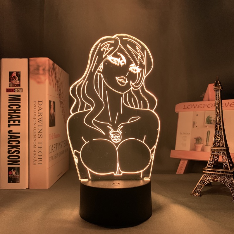 Fullmetal Alchemist Led Night Light for Bedroom Decor Gift Nightlight Anime 3d Lamp Fullmetal Alchemist 2 - Anime Lamps Shop
