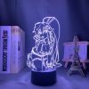 Gurren Lagann Anime Led Light for Home Decoration Birthday Gift Manga 3D Night Lamp Yoko Littner 1 - Anime Lamps Shop
