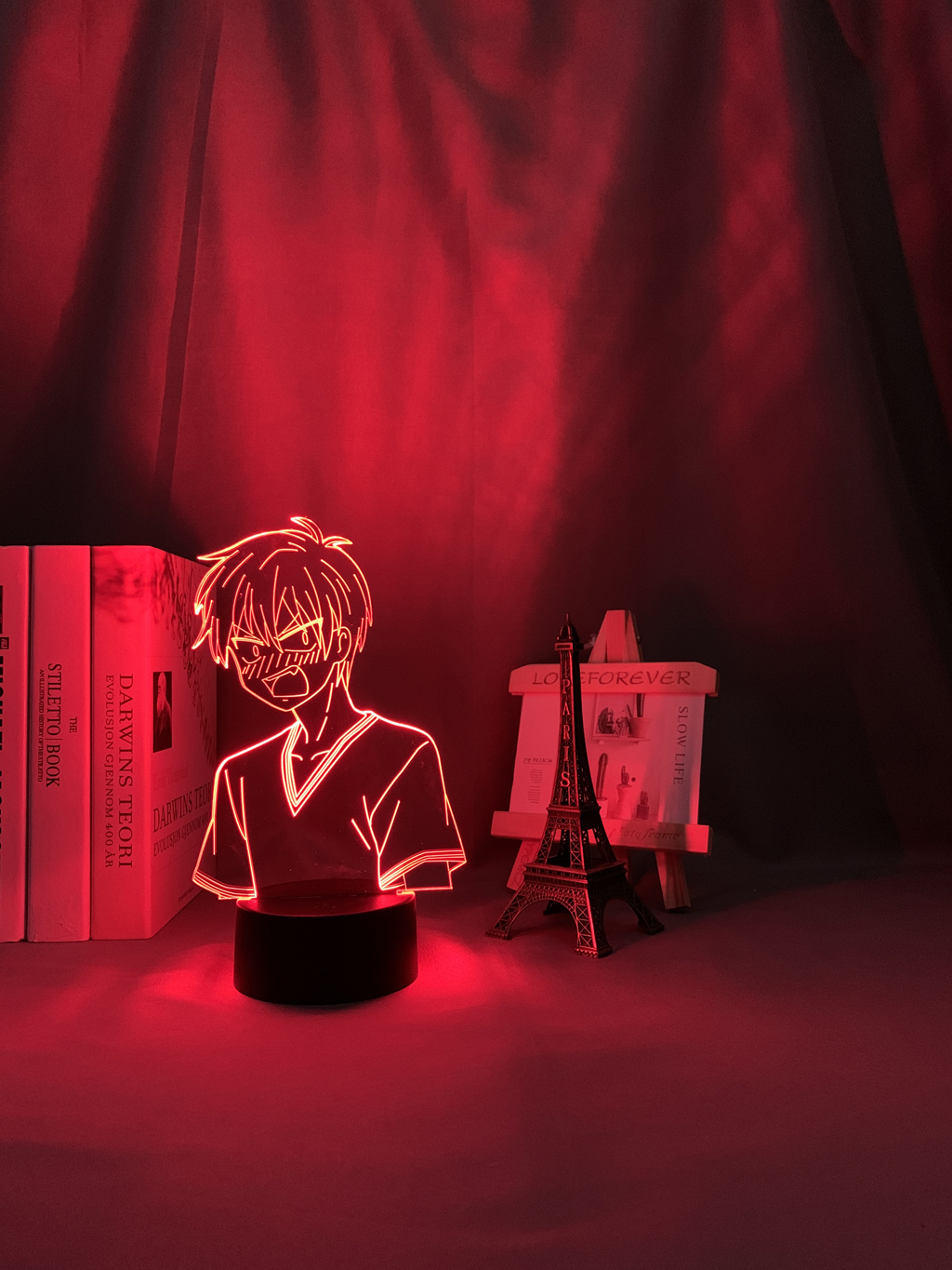 Manga 3d Lamp Fruits Basket Kyo Sohma Figure for Room Decor Night Light Kids Bithday Gift 3 - Anime Lamps Shop