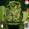 Manga Fullmetal Alchemist Edward Elric Figure Night Light Led Color Changing Kids Bedroom Decorative Nightlight Usb - Anime Lamps Shop