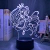 Anime No Game No Life Shiro Led Night Light for Bedroom Decor Birthday Gift Night Lamp - Anime Lamps Shop