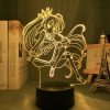 Anime No Game No Life Shiro Led Night Light for Bedroom Decor Birthday Gift Night Lamp 2 - Anime Lamps Shop