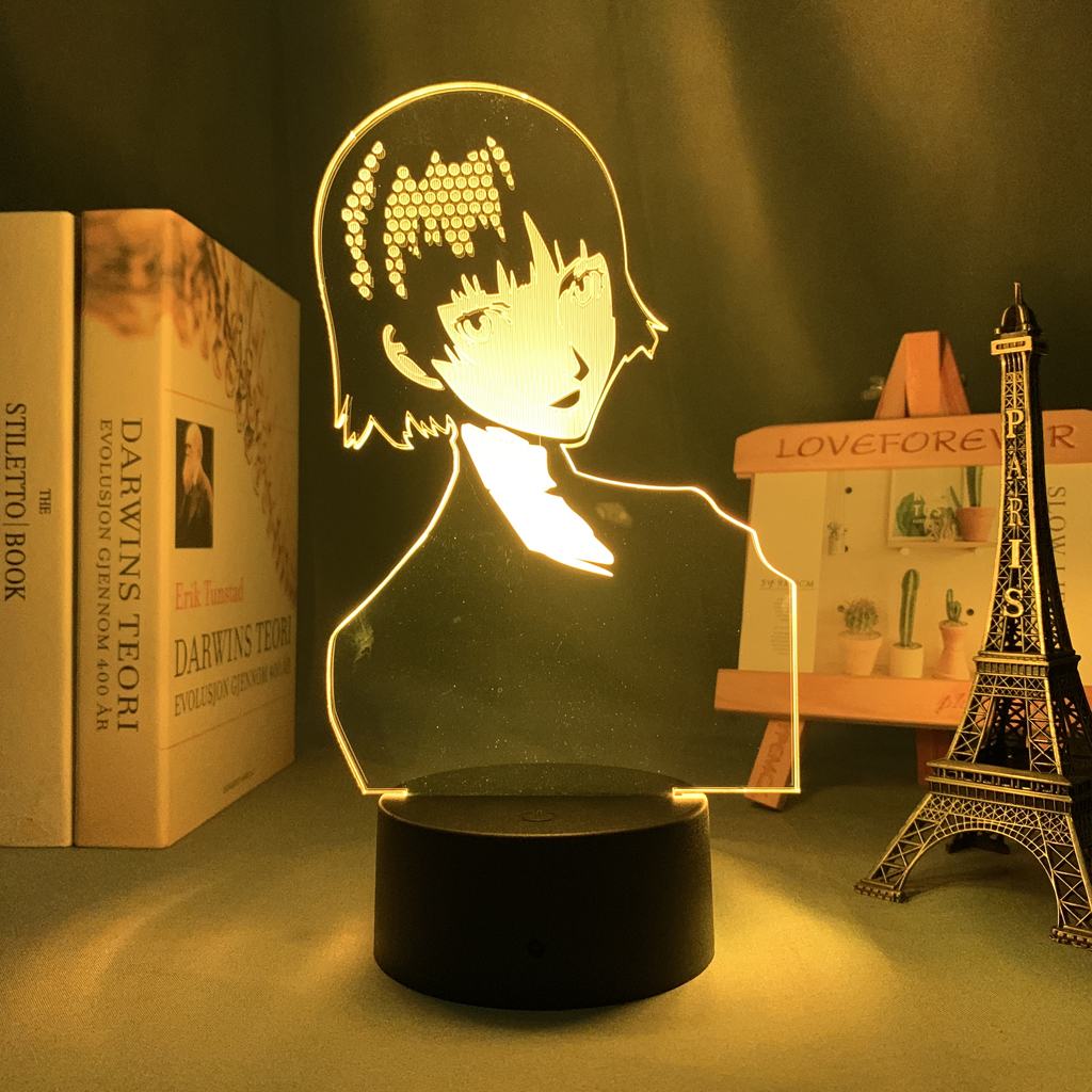 Anime Persona 5 Makoto Niijima Led Light for Kids Bedroom Decoration Nightlight Birthday Gift Room Decor 1 - Anime Lamps Shop