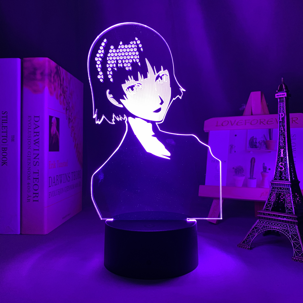 Anime Persona 5 Makoto Niijima Led Light for Kids Bedroom Decoration Nightlight Birthday Gift Room Decor - Anime Lamps Shop