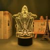 Manga Moriarty The Patriot Sherlock Holmes Led Night Light for Bedroom Decor Nightlight Gift Anime Moriarty 1 - Anime Lamps Shop