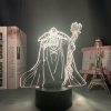 Overlord Ainz Ooal Gown Anime Led Light for Bedroom Decor Nightlight Kids Birthday Gift Manga Night - Anime Lamps Shop