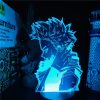 3D Lamp Anime MY HERO ACADEMIA HITOSHI SHINSO Figure Acrylic Led Night Light for Kids Bedroom - Anime Lamps Shop