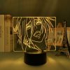 3d Lamp Anime Attack on Titan Annie Leonhart for Room Decor Light Battery Powered Child Birthday - Anime Lamps Shop