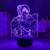 3d Lamp Anime Attack on Titan hange zoe for Room Decor Light Battery Powered Child Birthday 1 - Anime Lamps Shop