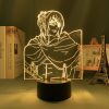 3d Lamp Anime Attack on Titan hange zoe for Room Decor Light Battery Powered Child Birthday - Anime Lamps Shop
