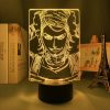 3d Led Lamp Anime Attack on Titan Jean for Home Decorative Nightlight Kids Birthday Gift Manga - Anime Lamps Shop