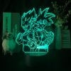 Anime Goku Vegeta 3D Led Night Light Dragon Ball Z Table Lamp Children Bed Room Decor - Anime Lamps Shop