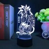 Anime Goku Vegeta 3D Led Night Light Dragon Ball Z Table Lamp Children Bed Room Decor 13 - Anime Lamps Shop