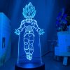 Anime Goku Vegeta 3D Led Night Light Dragon Ball Z Table Lamp Children Bed Room Decor 17 - Anime Lamps Shop