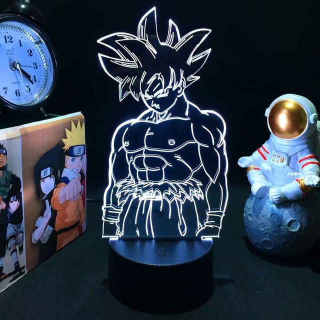 Anime Goku Vegeta 3D Led Night Light Dragon Ball Z Table Lamp Children Bed Room Decor 20 - Anime Lamps Shop