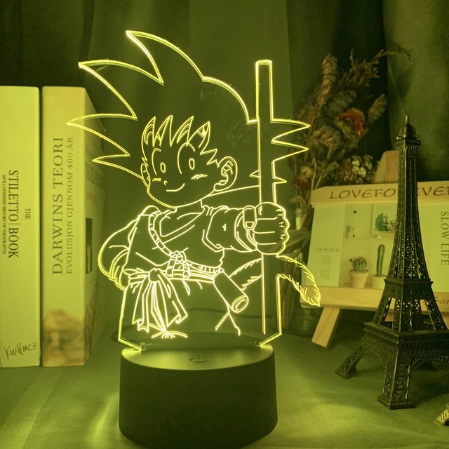 Anime Goku Vegeta 3D Led Night Light Dragon Ball Z Table Lamp Children Bed Room Decor 8 - Anime Lamps Shop