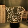 Anime Lamp Satoru Gojo Jujutsu Kaisen Led Night Light Yuji Itadori for Room Deco Birthday Gift 1 - Anime Lamps Shop