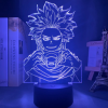 Anime My Hero Academia Shoto Todoroki Face Design Led Night Light Lamp for Kids Child Boys 14 - Anime Lamps Shop