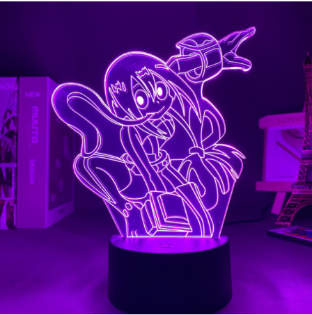 Anime My Hero Academia Shoto Todoroki Face Design Led Night Light Lamp for Kids Child Boys 5 - Anime Lamps Shop