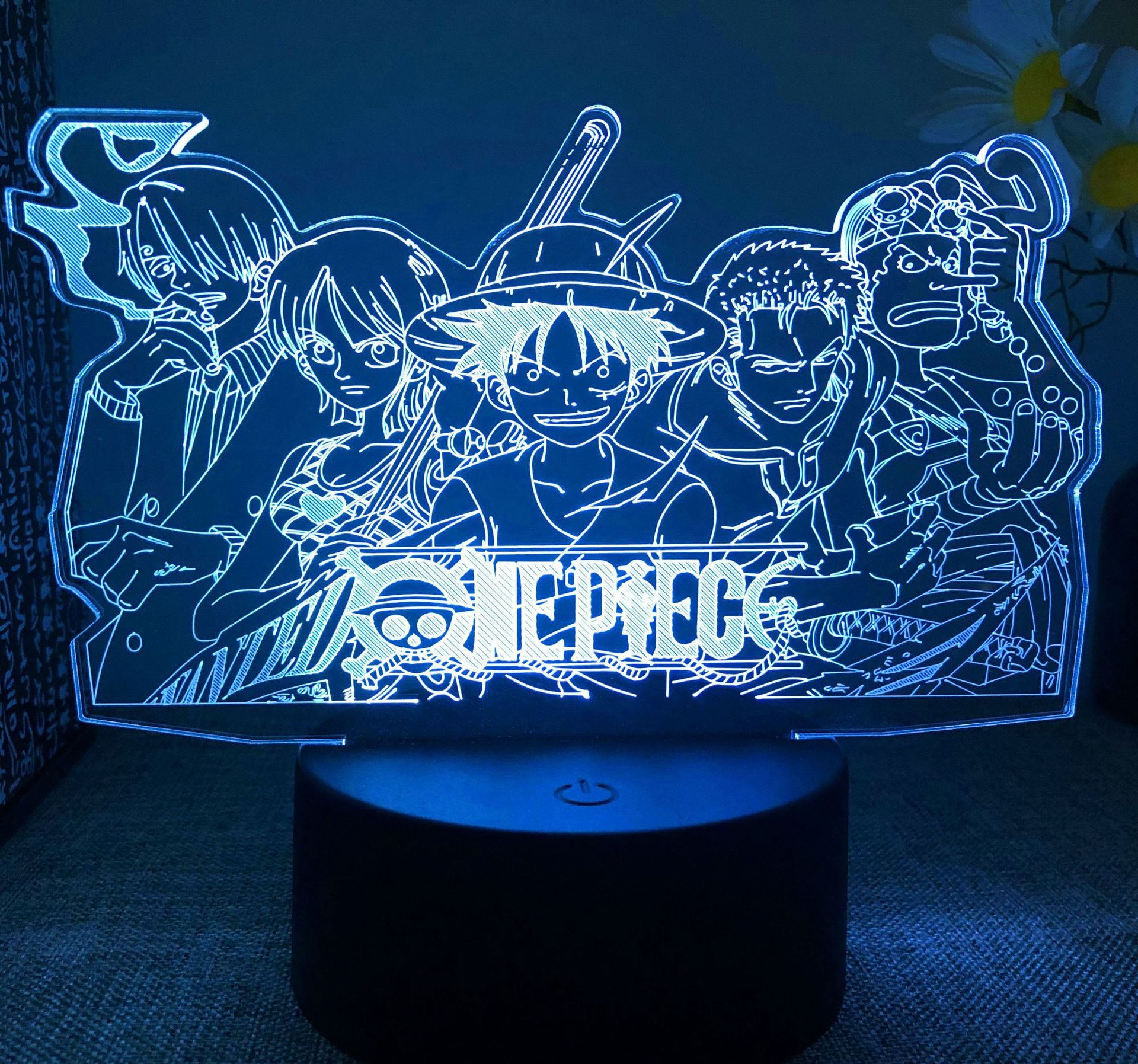 Anime One Piece 3D LED Night Light Luffy Roronoa Zoro Nico Pirate Ship Illusion Table Lamp 10 e1694590094766 - Anime Lamps Shop