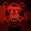 Anime One Piece 3D LED Night Light Luffy Roronoa Zoro Nico Pirate Ship Illusion Table Lamp 18 - Anime Lamps Shop