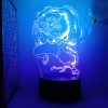 Demon Slayer Kimetsu No Yaiba Nezuko Rengoku Zenitsu Tanjiro 3d Led Lamp Bedroom Manga Anime Figure 14 - Anime Lamps Shop