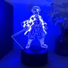 Demon Slayer Kimetsu No Yaiba Nezuko Rengoku Zenitsu Tanjiro 3d Led Lamp Bedroom Manga Anime Figure 3 - Anime Lamps Shop