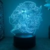Demon Slayer Kimetsu No Yaiba Nezuko Rengoku Zenitsu Tanjiro 3d Led Lamp Bedroom Manga Anime Figure 6 - Anime Lamps Shop