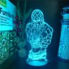 JoJo Bizarre Adventure Anime Guido Mista 3D LED Lamp Night Light Lampara for Home Decor Table - Anime Lamps Shop