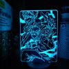 Jujutsu Kaisen 3D Lamp Anime Gojo Satoru Jujutsu Kaisen Yuji Itadori LED Night Light Brdroom Decor 12 - Anime Lamps Shop