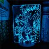 Jujutsu Kaisen 3D Lamp Anime Gojo Satoru Jujutsu Kaisen Yuji Itadori LED Night Light Brdroom Decor 13 - Anime Lamps Shop