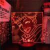 Jujutsu Kaisen 3D Lamp Anime Gojo Satoru Jujutsu Kaisen Yuji Itadori LED Night Light Brdroom Decor 14 - Anime Lamps Shop