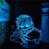 Jujutsu Kaisen 3D Lamp Anime Gojo Satoru Jujutsu Kaisen Yuji Itadori LED Night Light Brdroom Decor 15 - Anime Lamps Shop