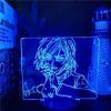 Jujutsu Kaisen 3D Lamp Anime Gojo Satoru Jujutsu Kaisen Yuji Itadori LED Night Light Brdroom Decor 16 - Anime Lamps Shop